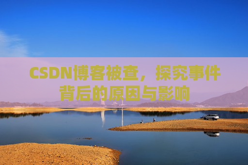 CSDN博客被查，探究事件背后的原因与影响
