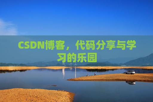 CSDN博客，代码分享与学习的乐园